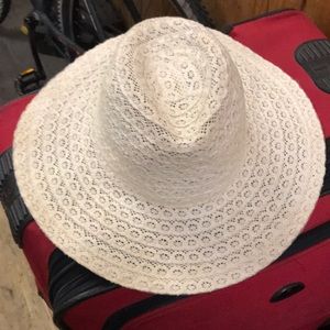 Free people hat in lace
